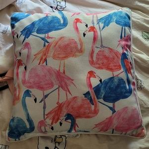 Flamingo pillow