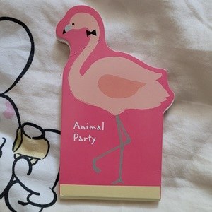 Flamingo notepad