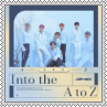 ateez into the a to z album cover square stamp