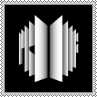 bts proof album cover square stamp