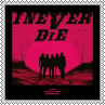 g-idle i never die album cover square stamp