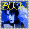 huta boom album cover square stamp