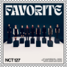 nct 127 favorite album cover square stamp