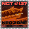 nct 127 neo zone album cover square stamp