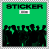 nct 127 sticker album cover square stamp