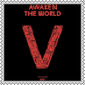 wayv awaken the world album cover square stamp version 2